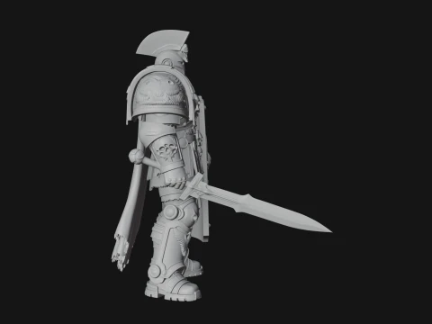ROME - Armored Champion Design 20 - 3D Print Model 3D Print Model