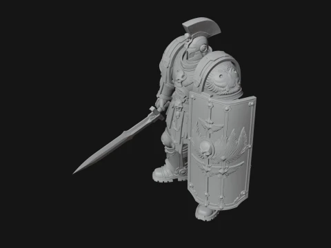 ROME - Armored Champion Design 20 - 3D Print Model 3D Print Model