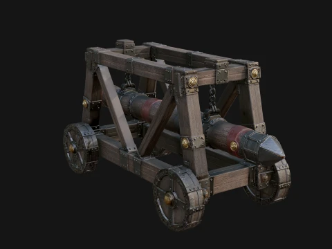 ROME - Battering Ram Design 1 - 3D Print Model 3D Print Model
