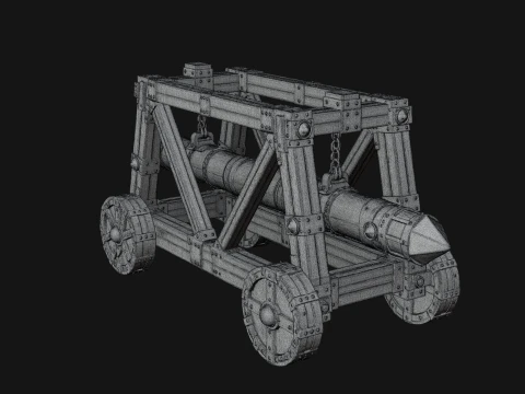ROME - Battering Ram Design 1 - 3D Print Model 3D Print Model