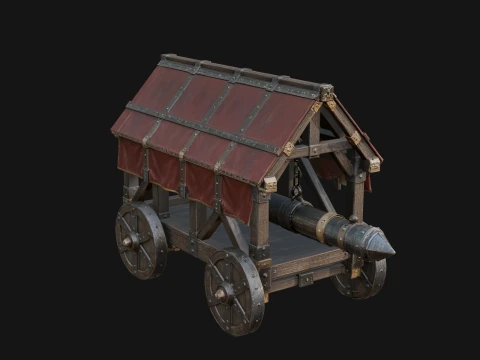ROME - Battering Ram Design 2 - 3D Print Model 3D Print Model