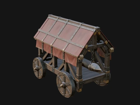 ROME - Battering Ram Design 2 - 3D Print Model 3D Print Model