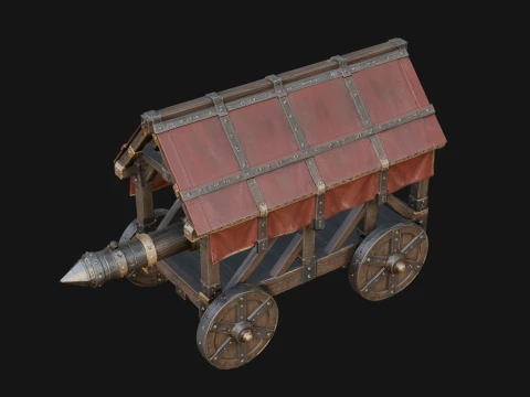 ROME - Battering Ram Design 2 - 3D Print Model 3D Print Model