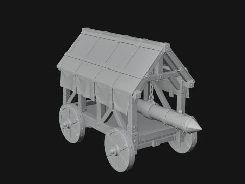 ROME - Battering Ram Design 2 - 3D Print Model 3D Print Model