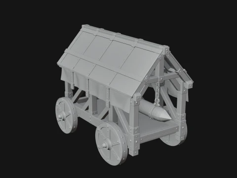 ROME - Battering Ram Design 2 - 3D Print Model 3D Print Model