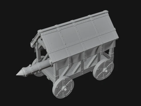 ROME - Battering Ram Design 2 - 3D Print Model 3D Print Model