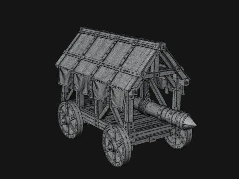 ROME - Battering Ram Design 2 - 3D Print Model 3D Print Model