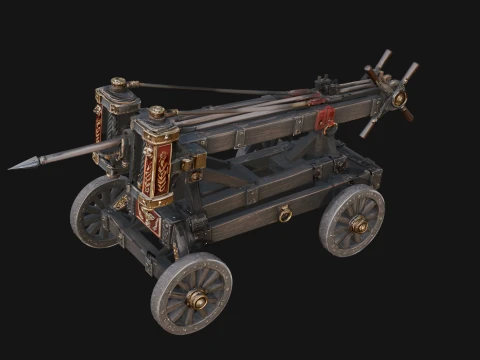 ROME - Ballista Design 2 - 3D Print Model 3D Print Model