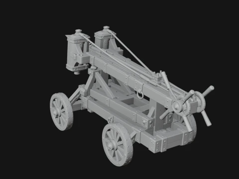 ROME - Ballista Design 2 - 3D Print Model 3D Print Model