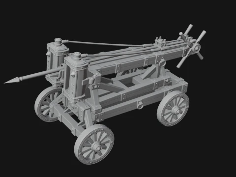 ROME - Ballista Design 2 - 3D Print Model 3D Print Model