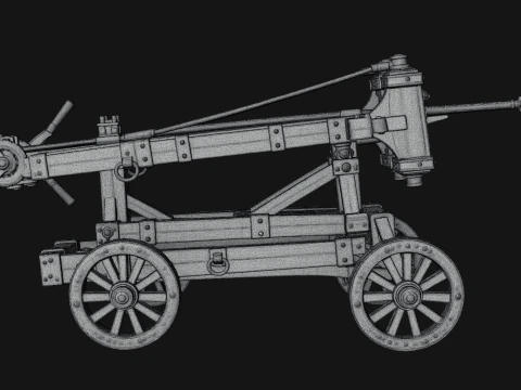 ROME - Ballista Design 2 - 3D Print Model 3D Print Model