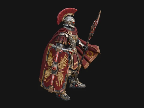 ROME - Armored Champion Design 21 - 3D Print Model 3D Print Model