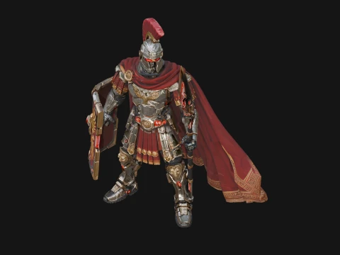ROME - Armored Champion Design 21 - 3D Print Model 3D Print Model