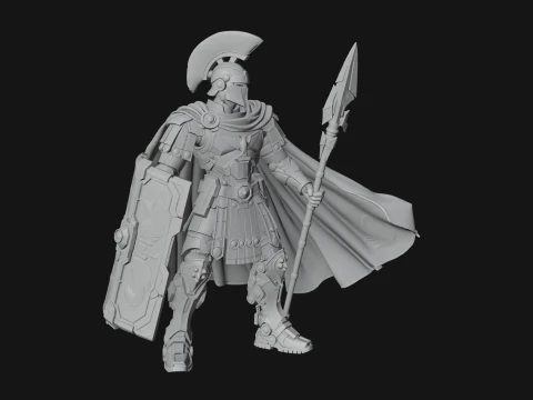 ROME - Armored Champion Design 21 - 3D Print Model 3D Print Model