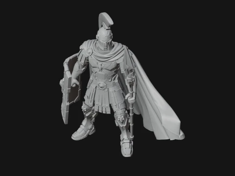 ROME - Armored Champion Design 21 - 3D Print Model 3D Print Model