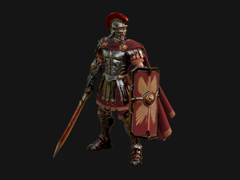 ROME - Armored Champion Design 22 - 3D Print Model 3D Print Model