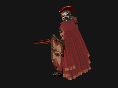 ROME - Armored Champion Design 22 - 3D Print Model 3D Print Model