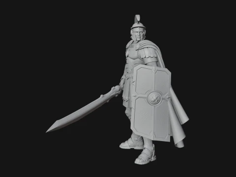 ROME - Armored Champion Design 22 - 3D Print Model 3D Print Model