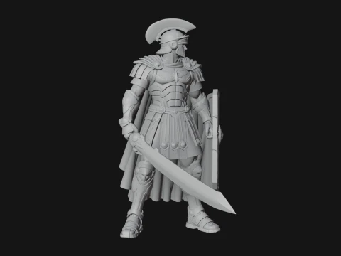 ROME - Armored Champion Design 22 - 3D Print Model 3D Print Model