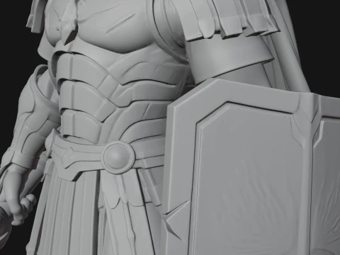 ROME - Armored Champion Design 22 - 3D Print Model 3D Print Model