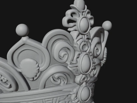 African Queen Bust Statue Design 7 - 3D Print Model 3D Print Model