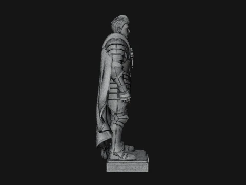 Holy Knight Statue Design 3 - 3D Print Model 3D Print Model