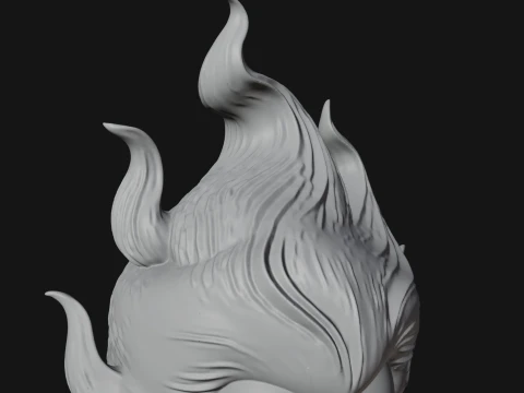 Chinese General Bust Statue Design 3 - 3D Print Model 3D Print Model