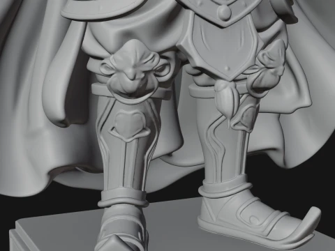 Chinese Immortal Statue Design 1 - 3D Print Model 3D Print Model