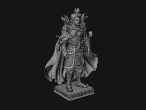 Chinese Immortal Statue Design 1 - 3D Print Model 3D Print Model