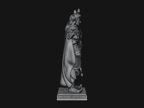 Chinese Immortal Statue Design 1 - 3D Print Model 3D Print Model
