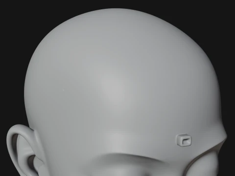 Praying Monk Bust Statue Design 4 - 3D Print Model 3D Print Model