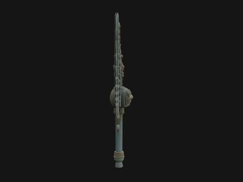 Winged Totem Ornament Design 4 - 3D Print Model 3D Print Model