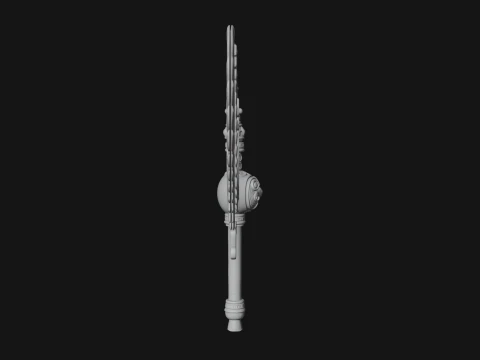 Winged Totem Ornament Design 4 - 3D Print Model 3D Print Model