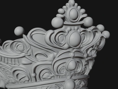 African Queen Bust Statue Design 10 - 3D Print Model 3D Print Model