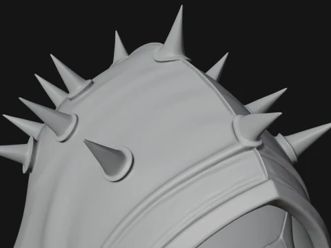 Hooded Skeleton Reaper Bust Statue Design 15 - 3D Print Model 3D Print Model