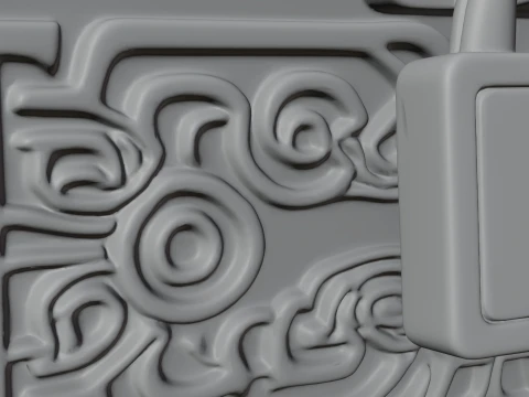 Treasure Chest Model Design 3 - 3D Print Model 3D Druckmodell