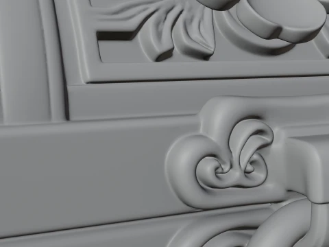 Treasure Chest Model Design 6 - 3D Print Model 3D Druckmodell