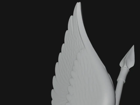 Archangel Michael Warrior Statue Design 16 - 3D Print Model 3D Print Model