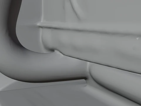 Semi Truck Model Design 3 - 3D Print Model 3D Print Model
