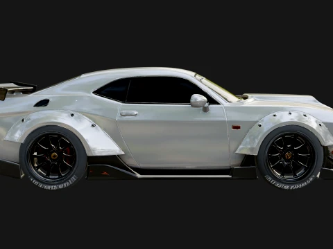 Racing Sports Car Model Design 2 - 3D Print Model 3D Print Model