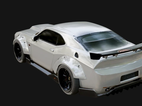 Racing Sports Car Model Design 2 - 3D Print Model 3D Print Model