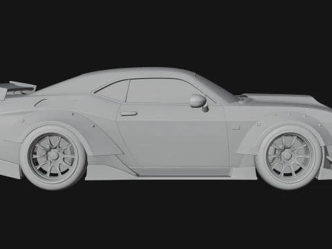 Racing Sports Car Model Design 2 - 3D Print Model 3D Print Model