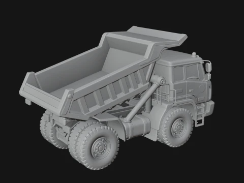 Dump Truck Model Design 3 - 3D Print Model 3D Print Model