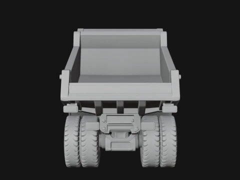 Dump Truck Model Design 3 - 3D Print Model 3D Print Model