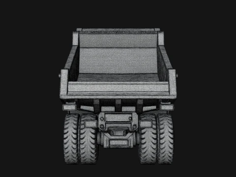 Dump Truck Model Design 3 - 3D Print Model 3D Print Model