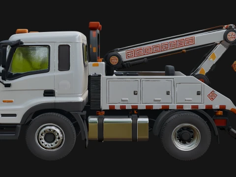 Tow Truck Model Design 3 - 3D Print Model Model do druku 3D
