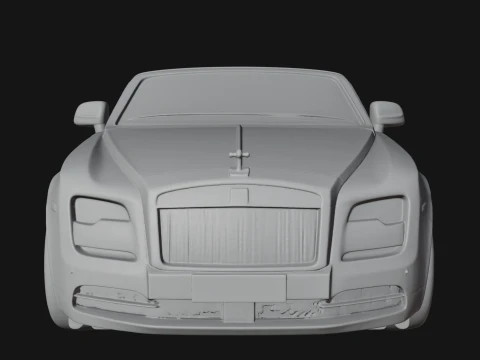 Luxury Convertible Car Model Design 1 - 3D Print Model 3D Print Model