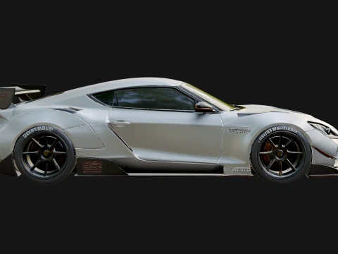 Racing Sports Car Model Design 3 - 3D Print Model 3D Druckmodell