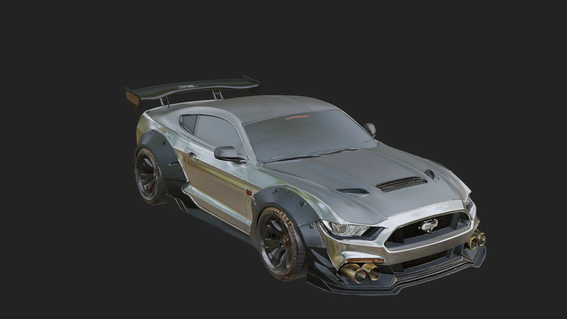 Racing Sports Car Model Design 4 - 3D Print Model 3D Print Model .c4d .max .obj .3ds .fbx .stl .blend 
