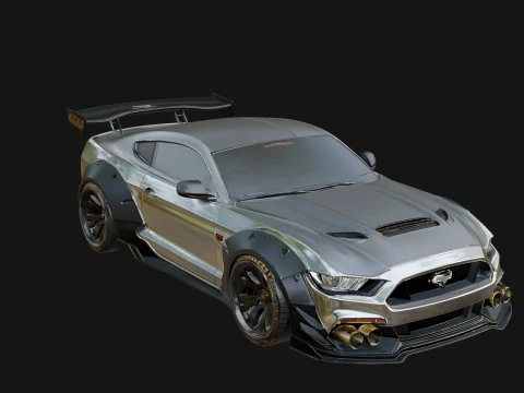 Racing Sports Car Model Design 4 - 3D Print Model 3D Print Model